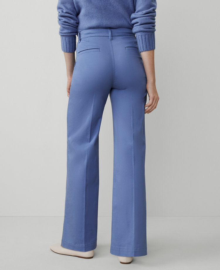 Petite Weekend Collection Trouser Pant in Sateen
