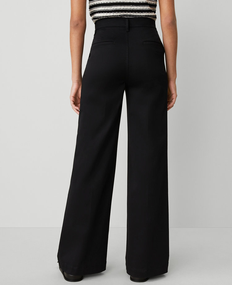 Petite Weekend Collection Trouser Pant in Sateen