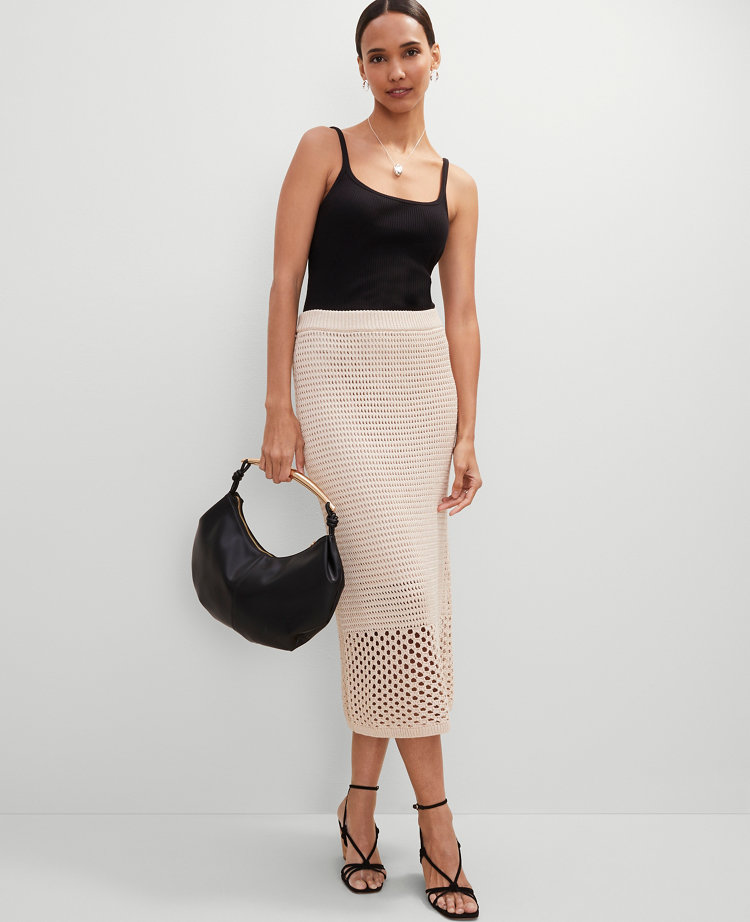 Crochet Pencil Skirt