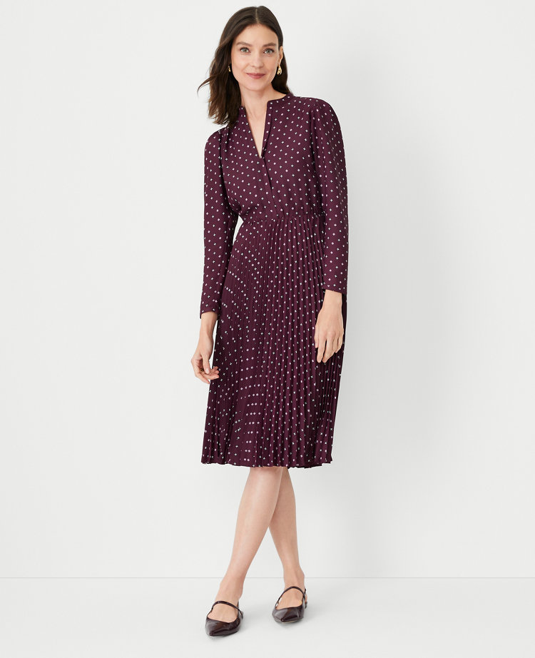 Geometric Print Dresses | Ann Taylor