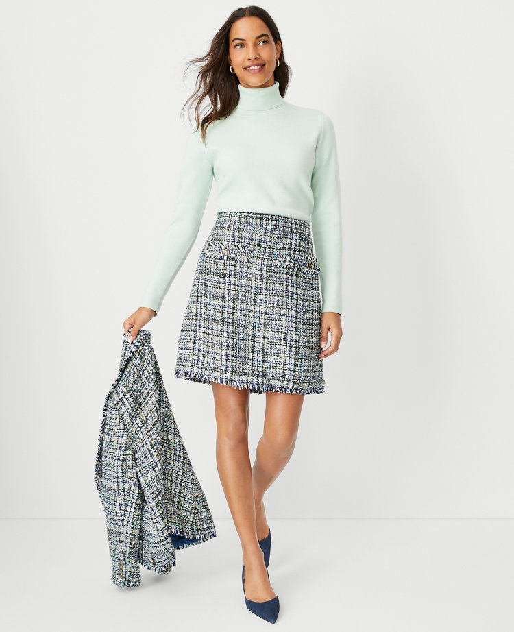 Taylor Tweed & Pearl Skirt