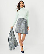 Shimmer Fringe Tweed A-Line Pocket Skirt carousel Product Image 3