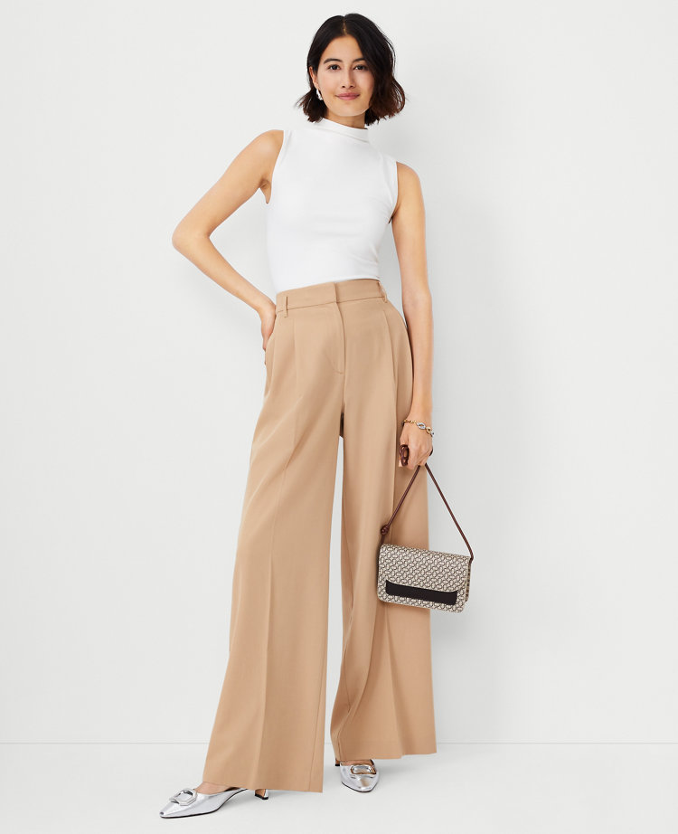 The Pleated Wide Leg Pant