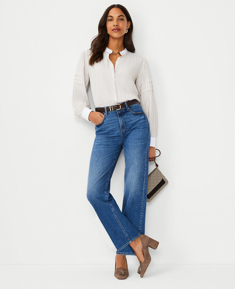 Ann taylor loft 2024 wide leg jeans