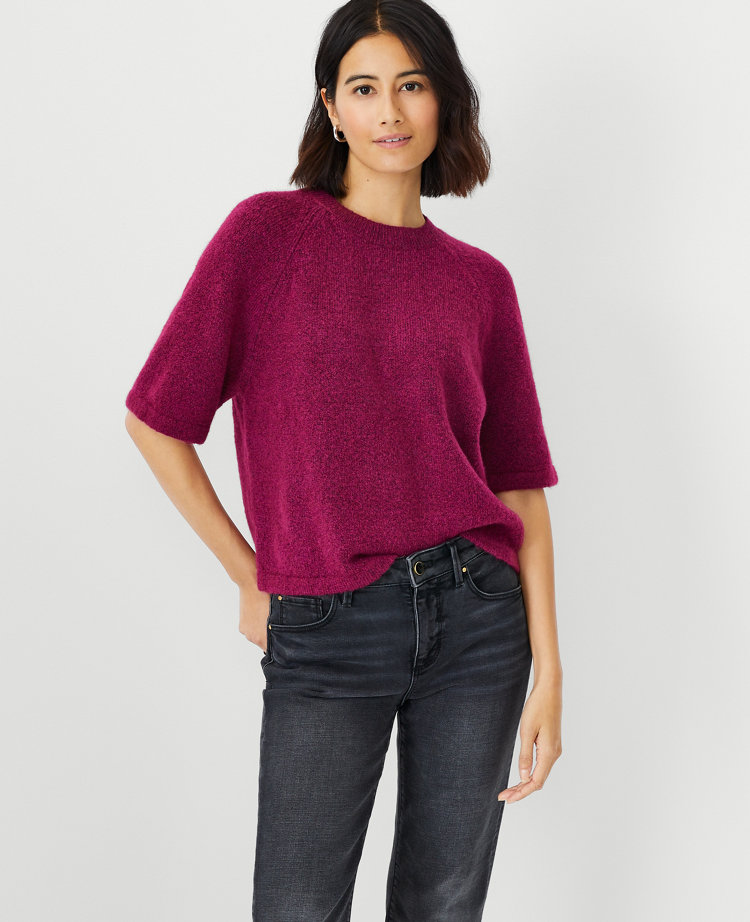 Relaxed Raglan Sleeve Sweater