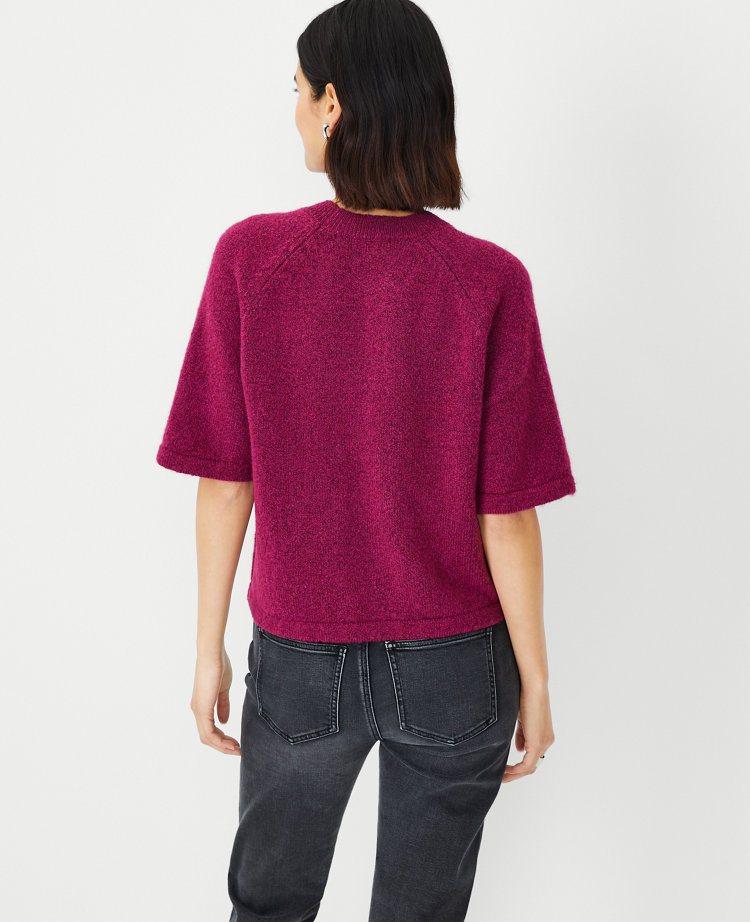 Relaxed Raglan Sleeve Sweater