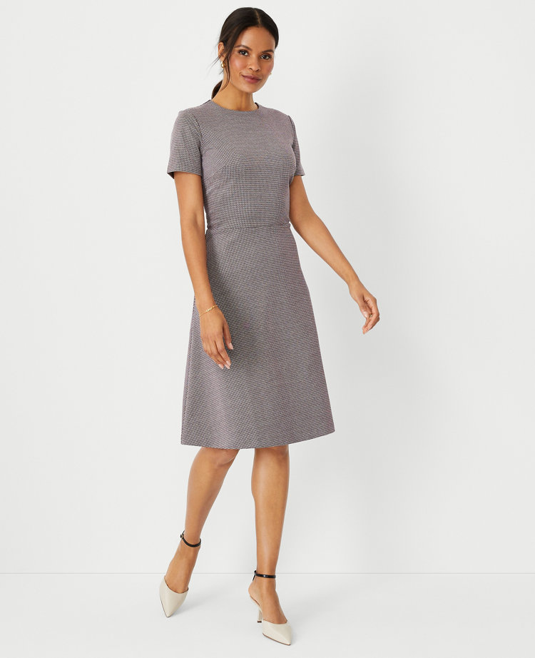 Grey shop flare dress