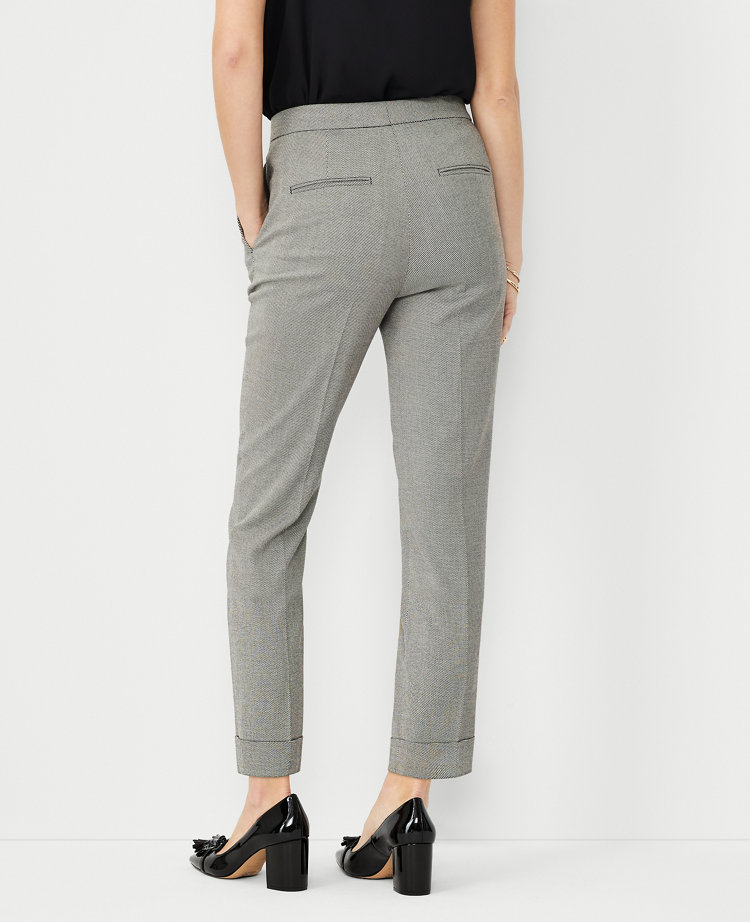 The Tall High Rise Eva Ankle Pant in Twill