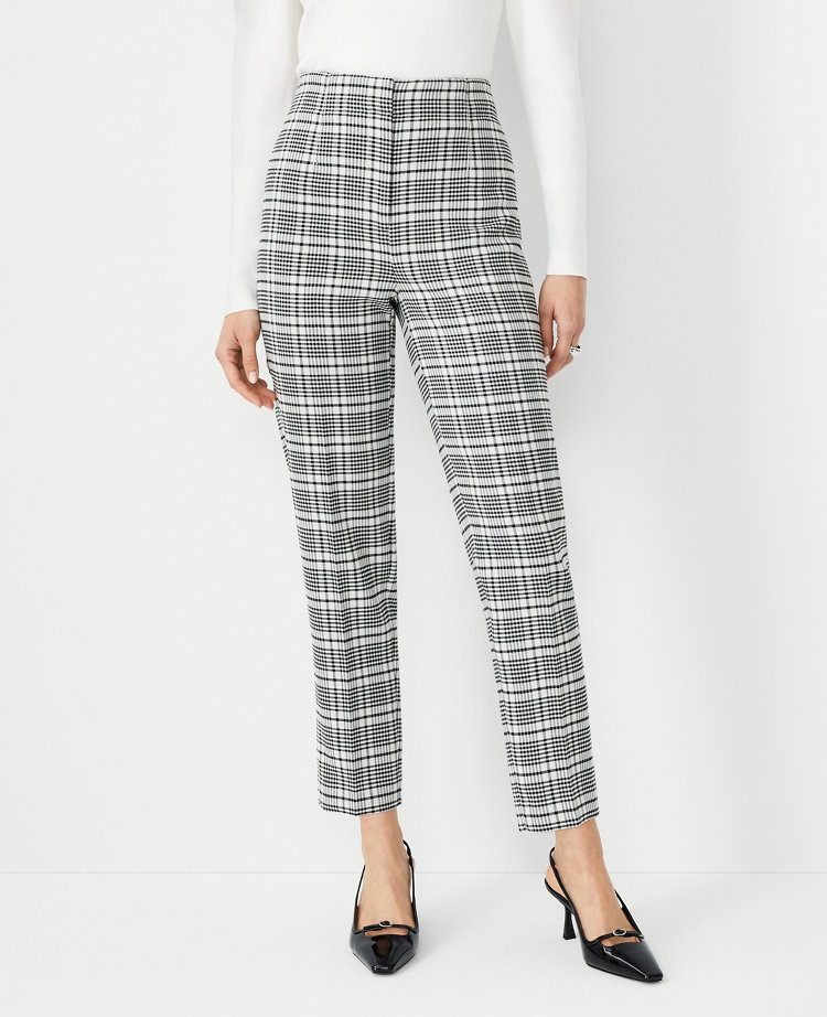 Slim Fit Houndstooth Pants