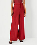 The Wide Leg Pant in Lightweight Weave - Curvy Fit carousel Product Image 1