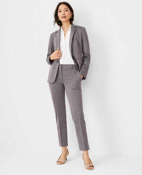 The Tall Eva Ankle Pant in Jacquard