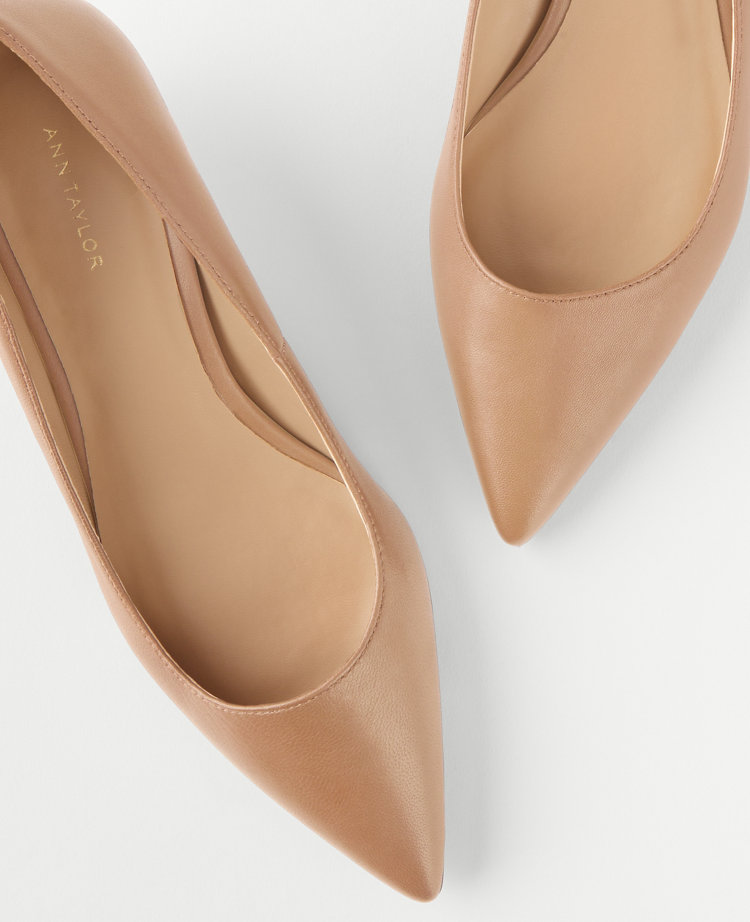 Tan pointed toe on sale pumps