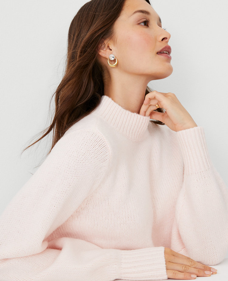 Ann taylor 2025 pink sweater