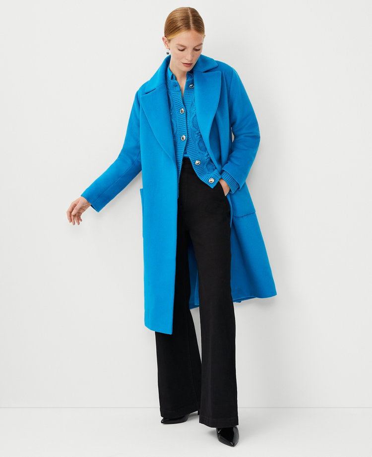 Ann taylor jewel hot sale neck coat