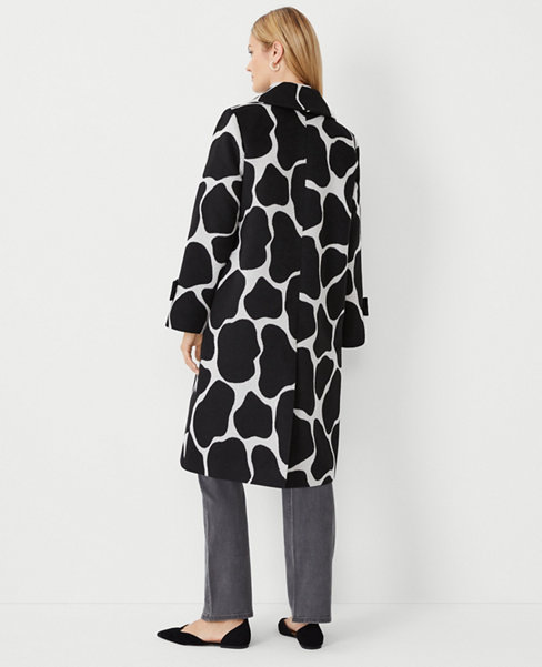Giraffe Print Mac Coat