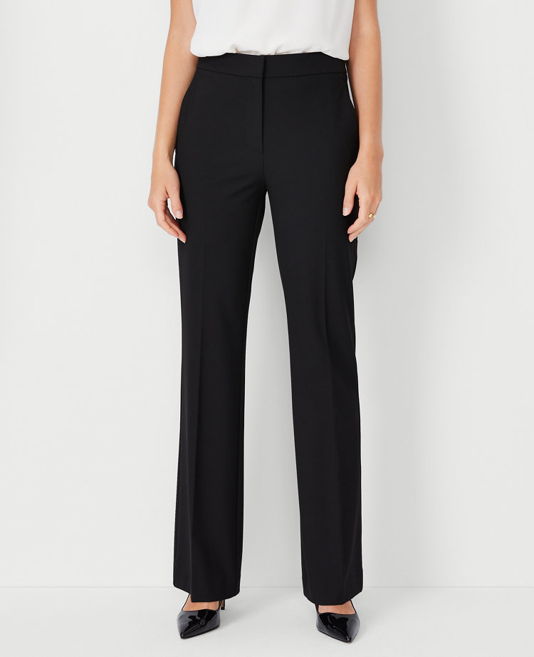 The Petite High Rise Trouser Pant in Seasonless Stretch - Curvy Fit