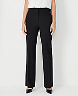 The Petite High Rise Trouser Pant in Seasonless Stretch - Curvy Fit carousel Product Image 1