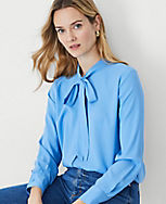 Tie Neck Blouse carousel Product Image 1
