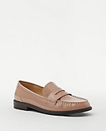 Gathered Seam Penny Loafers carousel Product Image 1