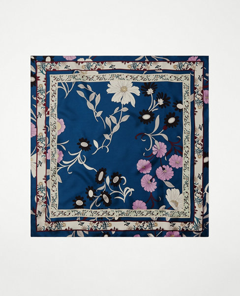 Studio Collection Floral Silk Scarf