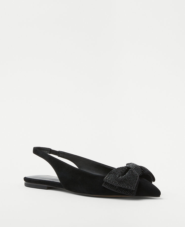 Ann Taylor Women's Cap Toe Slingback Pumps