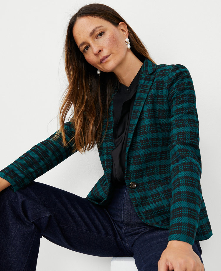 The Hutton Blazer in Plaid