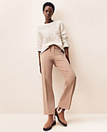 The Easy Straight Ankle Pant in Knit Twill carousel Product Image 4