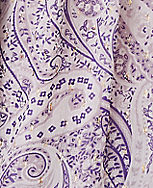 Shimmer Clip Paisley Bow Blouse carousel Product Image 4