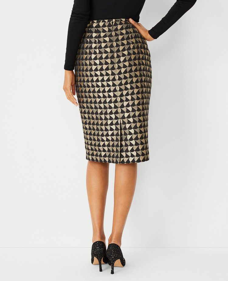 高評価の贈り物 todayful Pencilskirt 新品未使用 Jacquard Leaf Leaf