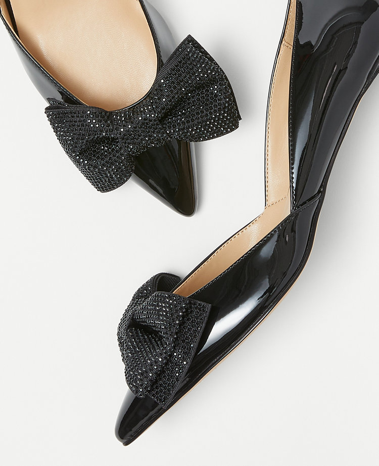 Ann taylor store bow pumps