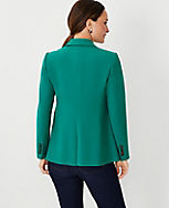 The Long One Button Fitted Blazer carousel Product Image 2