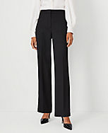 The Petite Slim Straight Tuxedo Pant in Sateen carousel Product Image 1