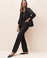 The Petite Slim Straight Tuxedo Pant in Sateen carousel Product Image 4