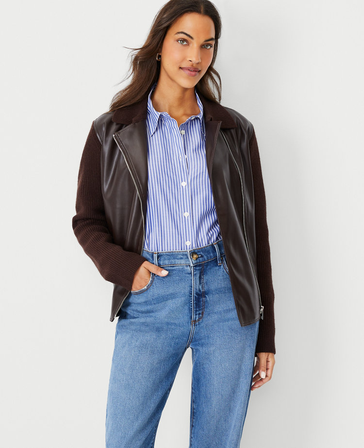 Ann taylor sale moto jacket