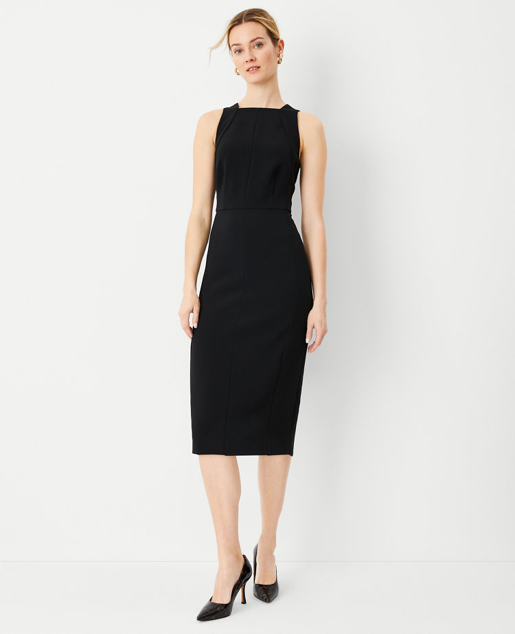 Ann Taylor Halter Sheath Dress