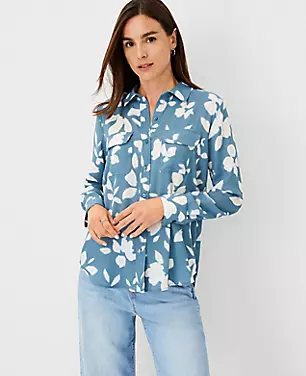 Double Pocket Button Down Shirt carousel Product Image 1
