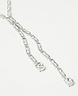 Rectangular Crystal Lariat Necklace carousel Product Image 2
