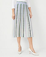 Striped Full Sweater Skirt carousel Product Image 3