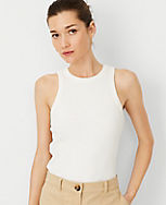 AT Weekend Ribbed Tank Top carousel Product Image 1