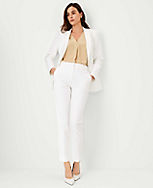 The High Rise Everyday Ankle Pant in Stretch Cotton carousel Product Image 1