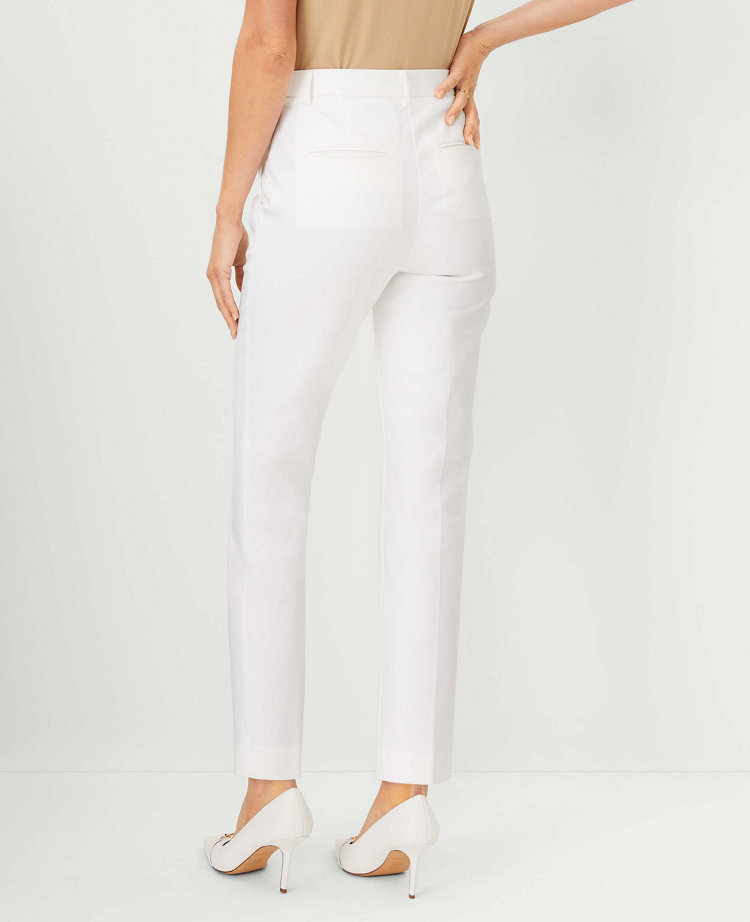 The High Rise Everyday Ankle Pant in Stretch Cotton