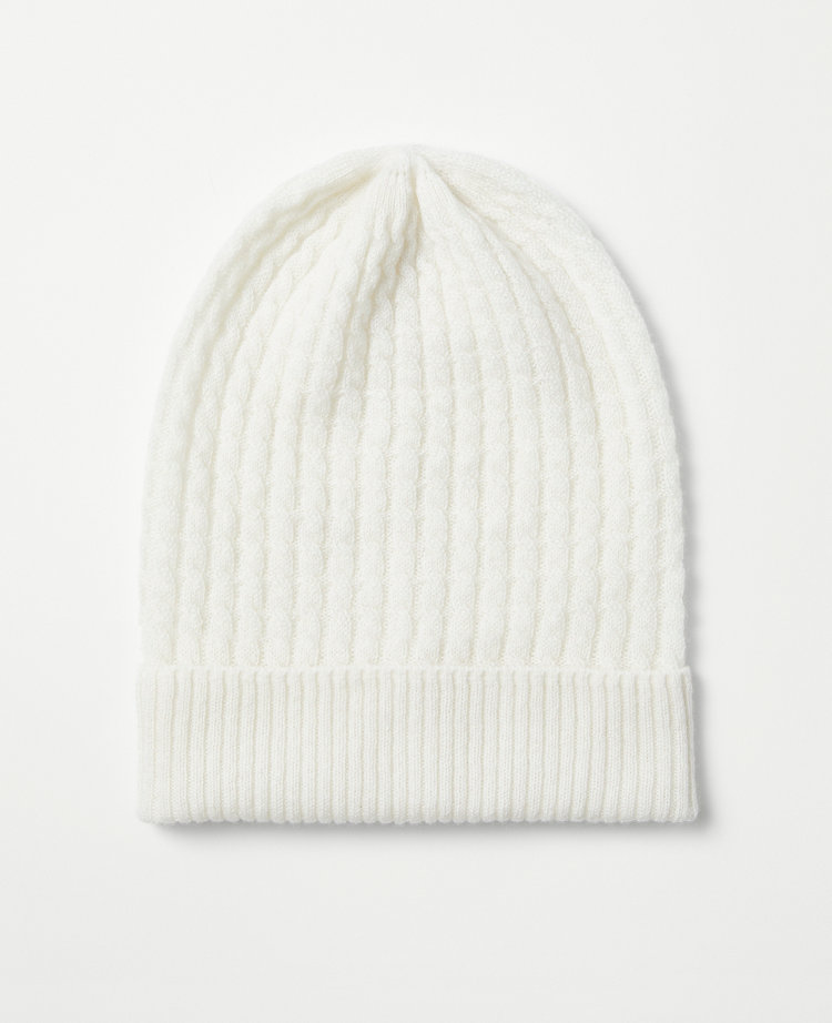 Cashmere Cable Hat