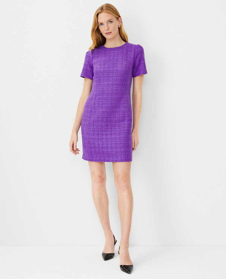 Ann taylor tweed dress sale