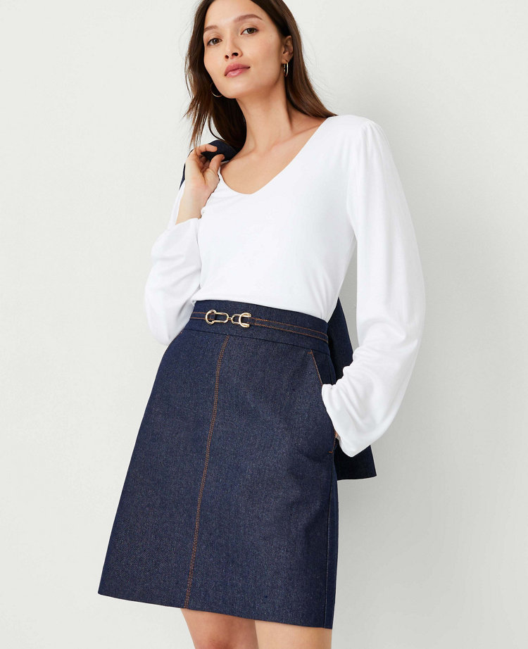 Women's Blue Skirts