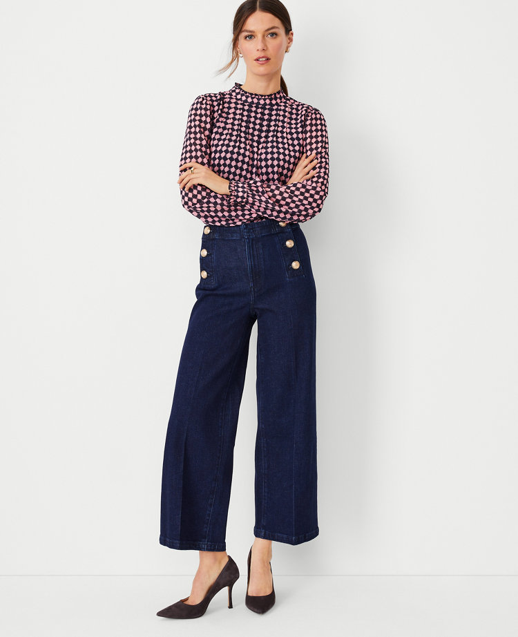 How To Style Wide Leg Cropped Pants - an indigo day