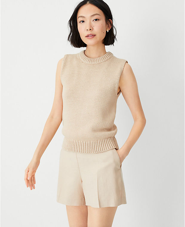 Textured Sweater Shell
