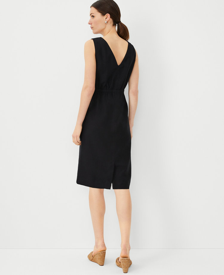 Double V Sheath Dress