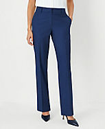 The Petite Sophia Straight Pant in Polished Denim - Curvy Fit carousel Product Image 1