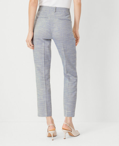 The Mid Rise Eva Ankle Pant in Texture