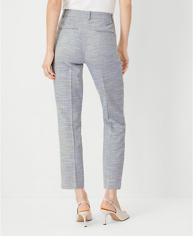 The Mid Rise Eva Ankle Pant in Texture